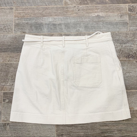 Madewell A-Line Denim Mini Skirt Size - Picture 8 of 9